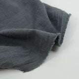 Lino lavado 100% gris
