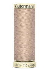 Cable para coser 100m - color beige/brun - Gütermann