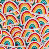 Heaty embroidered badge - Rainbow