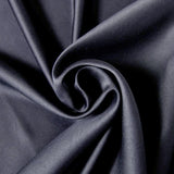 Satin mat touché soie marine