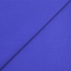 Coton uni bleu roi