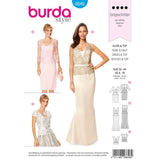 Patron n ° 6646 BURDA: Dress & High Basque